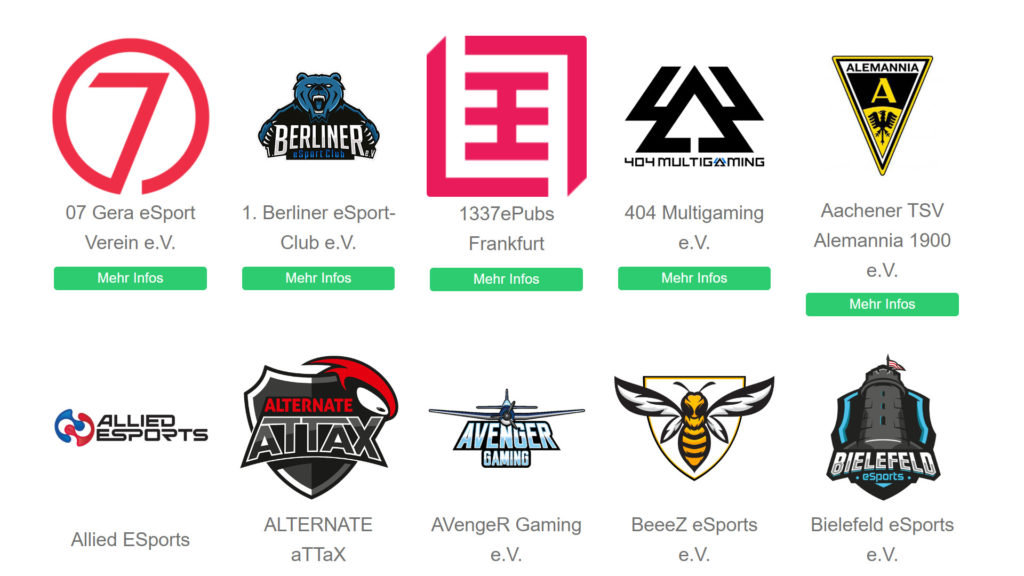 ESBD-Mitglieder (Auswahl) | Bild: Screenshot ESBD-Website